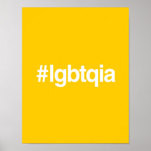 PÓSTER HASHTAG LGBTQIA