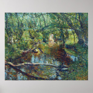 Póster Hassam - Arroyo de la Luz 1908
