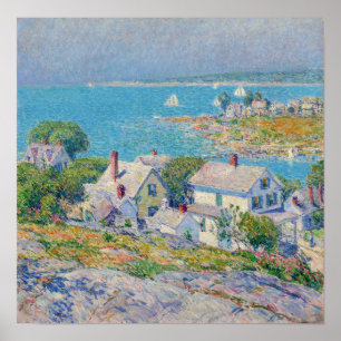 Póster Hassam - Cabos de Nueva Inglaterra 1930