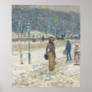 Póster Hassam - Calle Nueva York