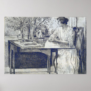 Póster Hassam - La Mesa Colonial