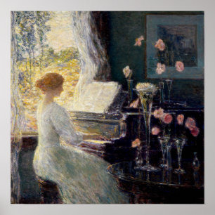 Póster Hassam - La Sonata
