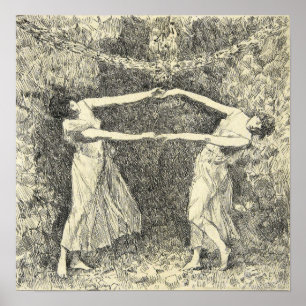 Póster Hassam - Laurel Dance