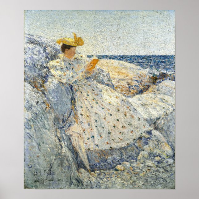 Póster Hassam - Luz solar de verano (Islas Shoals) (Frente)