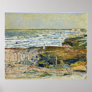 Póster Hassam - Montauk Fisherman 1921