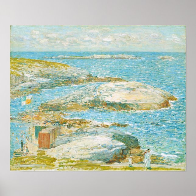 Póster Hassam - Piscina Appledore (Frente)