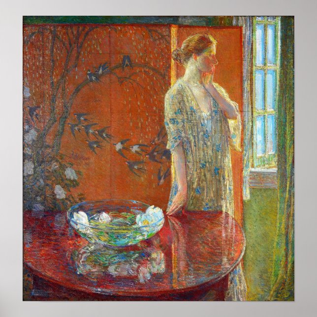 Póster Hassam - Primavera de 1909 (Frente)