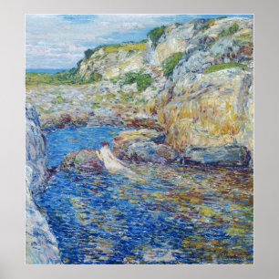 Póster Hassam - Rockweed Pool 1902