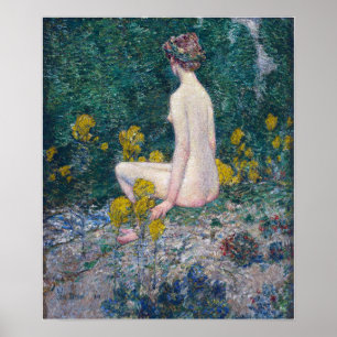 Póster Hassam - Vara de oro 1908