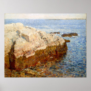 Póster Hassam - Vista De Broadway Y Quinta Ave 1890