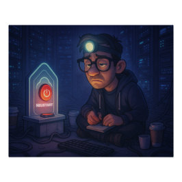 Póster Hast du schon neu gestartet?