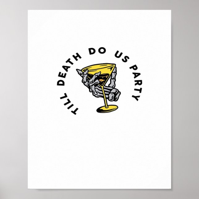 Póster Hasta que la muerte nos haga divertida la parte Y  (Frente)