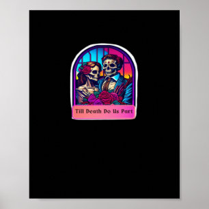 Póster Hasta que la muerte nos haga lo clásico