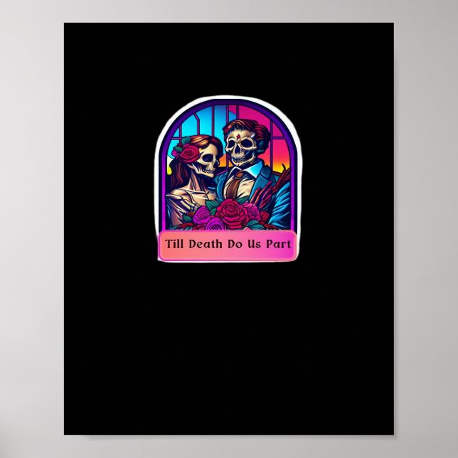 Póster Hasta que la muerte nos haga lo clásico (Frente)