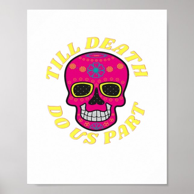 Póster Hasta que la muerte nos haga parte clásica - Boda  (Frente)