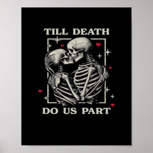 Póster Hasta que la muerte nos haga parte - Divertido lem