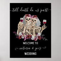 Hasta que la muerte nos haga Parte Gótico Skeleton