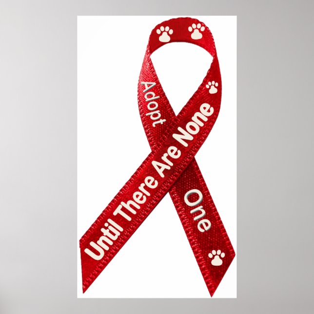 Póster Hasta Que No Haya Ninguno, Adoptar Uno (Frente)