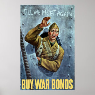 Póster Hasta que nos reunamos de nuevo — Segunda Guerra M
