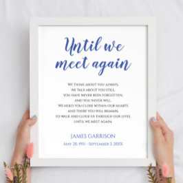 Póster Hasta que nos volvamos a encontrar Celebración Azu