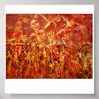 Póster Hasta tarde para la oración