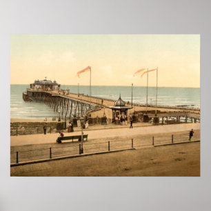 Póster Hastings Pier, Hastings, Sussex, Archivos impresos