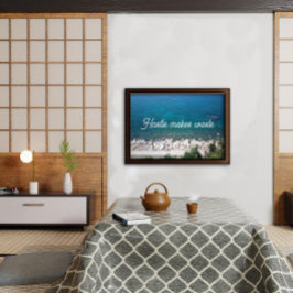 Póster Hastle hace poster a los proverbios de desechos