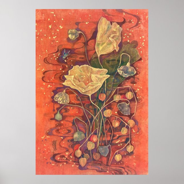 Póster Hasuha no Yume: Dream of the Fading Lotus (Frente)