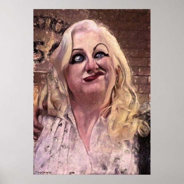 Póster Hatchet Face (Frente)