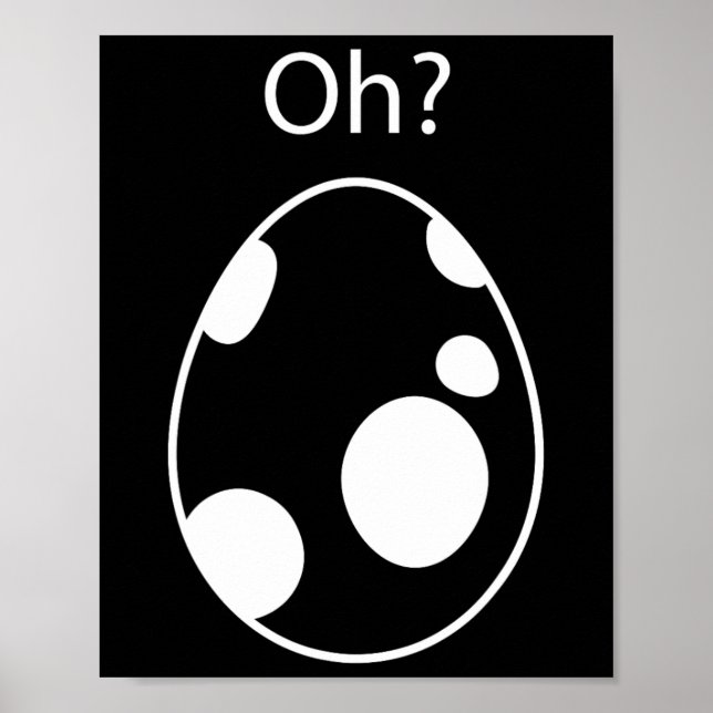 Póster Hatching Egg Oh Gamer  (Frente)