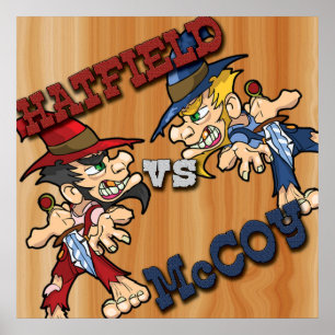 Póster Hatfield vs McCoy Poster
