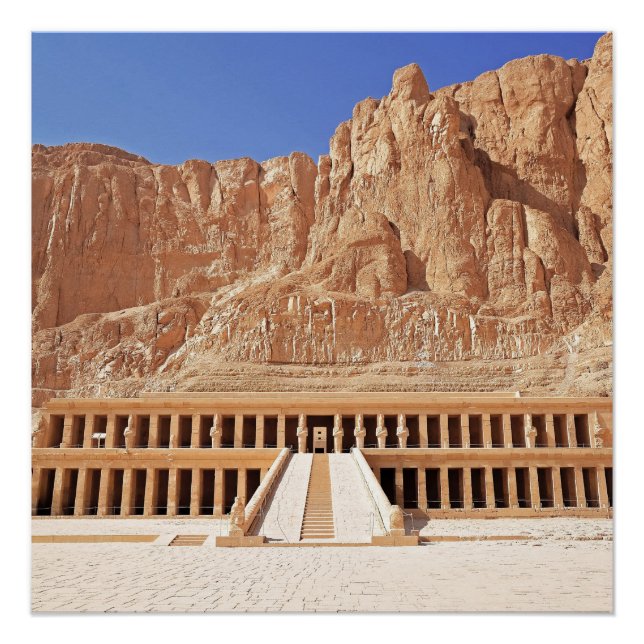 Póster Hatshepsut Deir Bahri (Anverso)