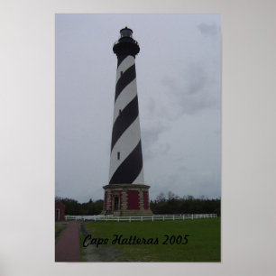 Póster hatteras del cabo