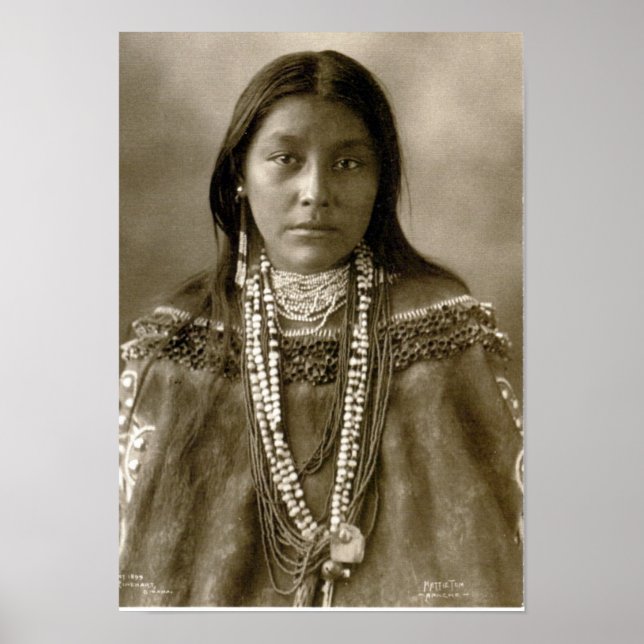 Póster Hattie Tom, Chiricahua Apache (Frente)
