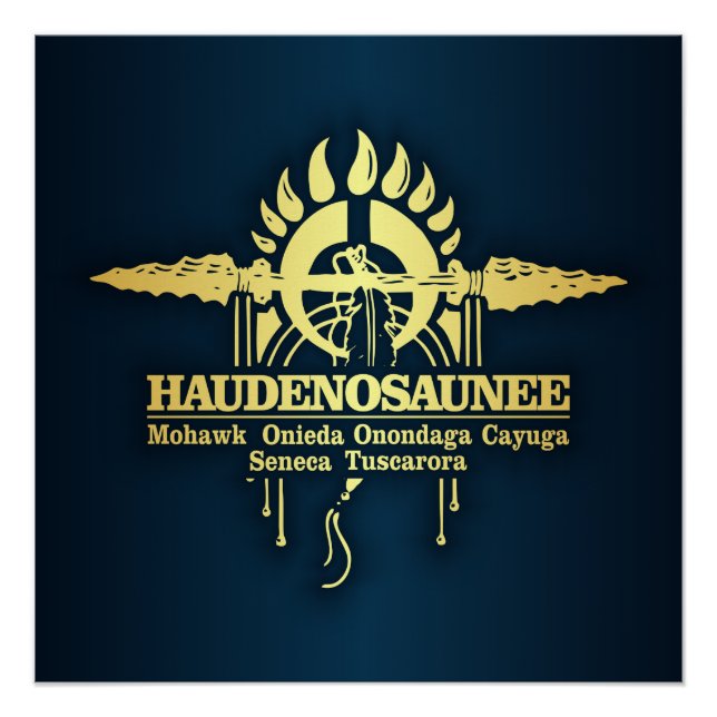 Póster Haudenosaunee 2 (Anverso)