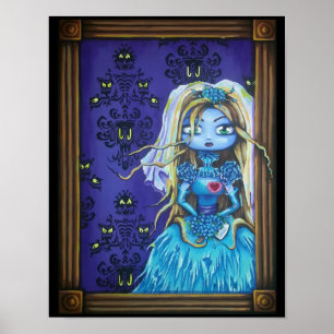 Póster Haunted Bride