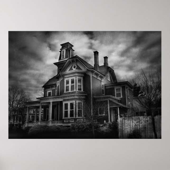 Póster Haunted - Flemington, NJ - Spooky (Frente)