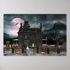 Póster Haunted Halloween House 2 Poster