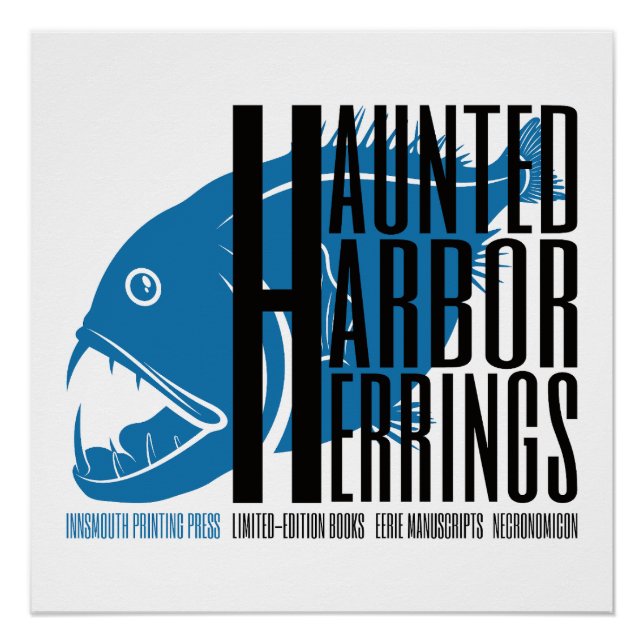 Póster Haunted Harbour Herrings Printing Press (Anverso)