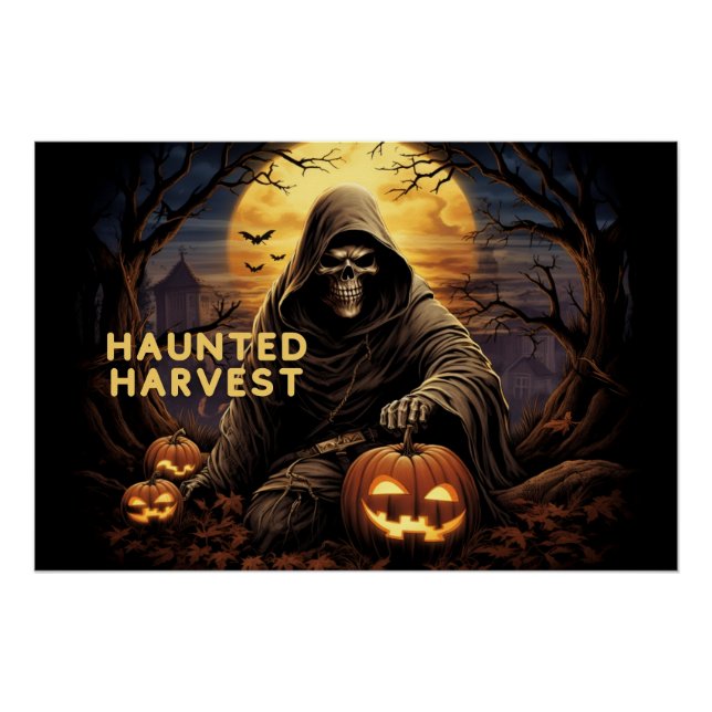 Poster Haunted Harvest (Anverso)