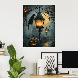 Póster Haunted Hollow – Noche de Halloween