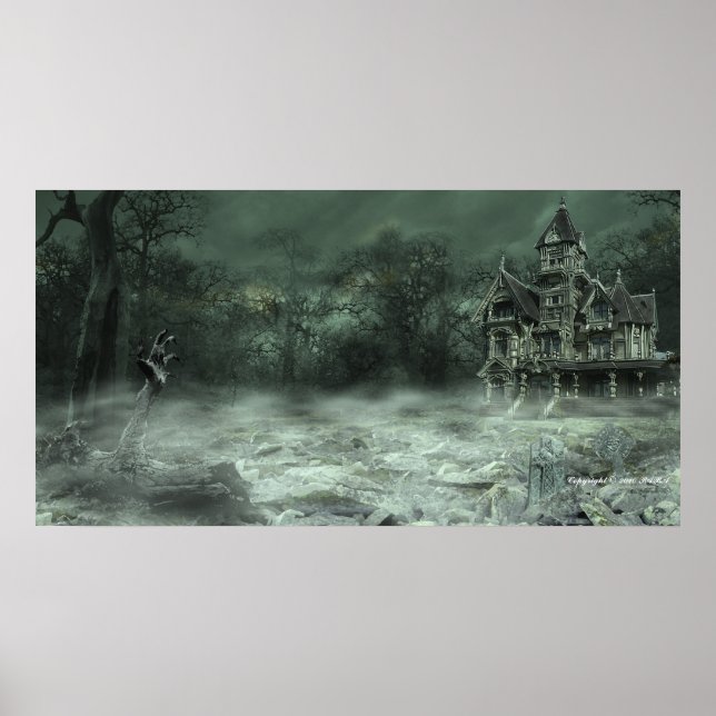 Póster Haunted House Poster (Frente)