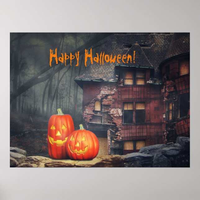Póster Haunted House Poster (Frente)