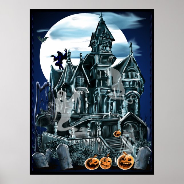 Póster Haunted House Poster (Frente)