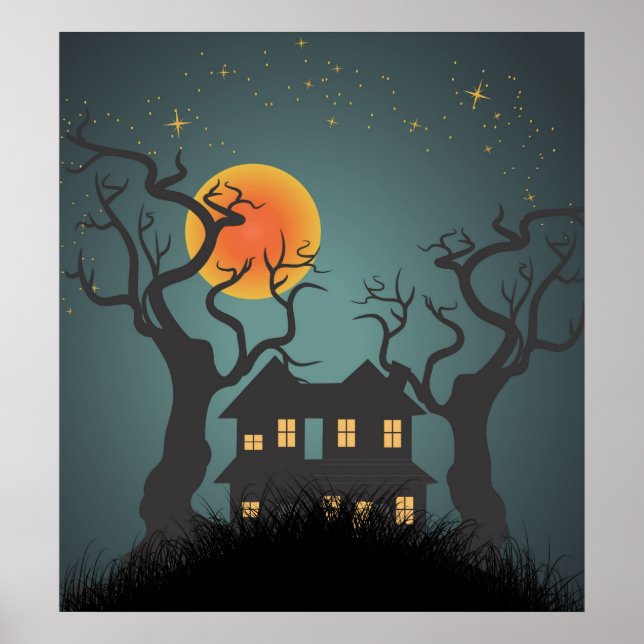 Póster Haunted House Poster (Frente)