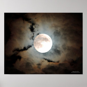 Póster Haunted Moon