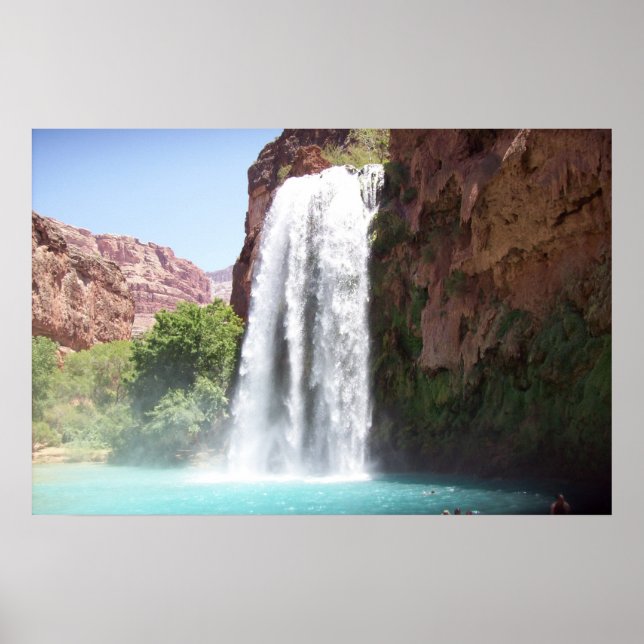 Póster havasupi (Frente)