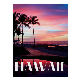 Póster Hawái