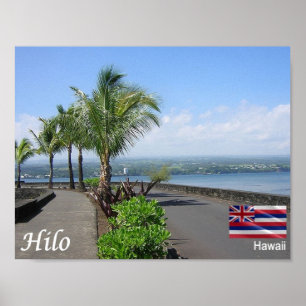 Póster Hawái - Hilo -