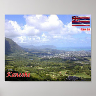 Póster Hawái - Kaneohe -